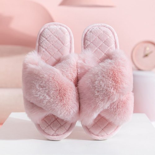 Shop Comfy Cross-Strap Plush Indoor Slippers - Goodlifebean Black Friday Sale | Plushies | Giant Teddy Bear