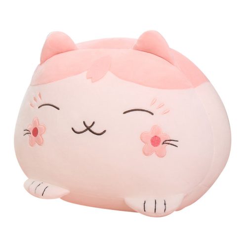 Shop Giant Sakura Kawaii Cat Plush - Stuffed Animals Goodlifebean Plushies | Stuffed Animals