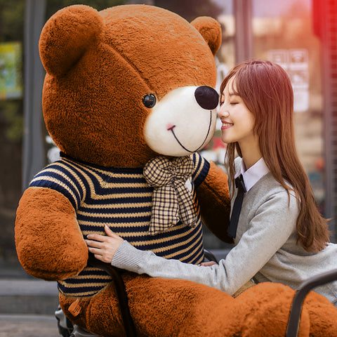 Brown teddy bear | Tan teddy bear | Giant teddy Bear | Life Size Teddy bear | Big Teddy Bear