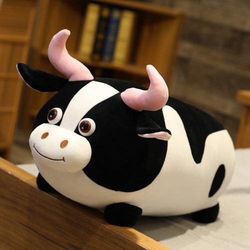 Shop Buttercup: Chonky Kawaii Cow Plushie | Stuffed Animal Cow - Goodlifebean Black Friday Sale | Plushies | Giant Teddy Bear