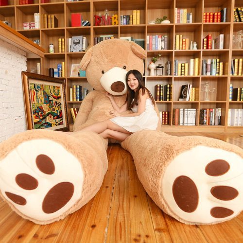 Giant brown teddy bear a27b8cfb 82af 49a7 927b bb2f0f40043a